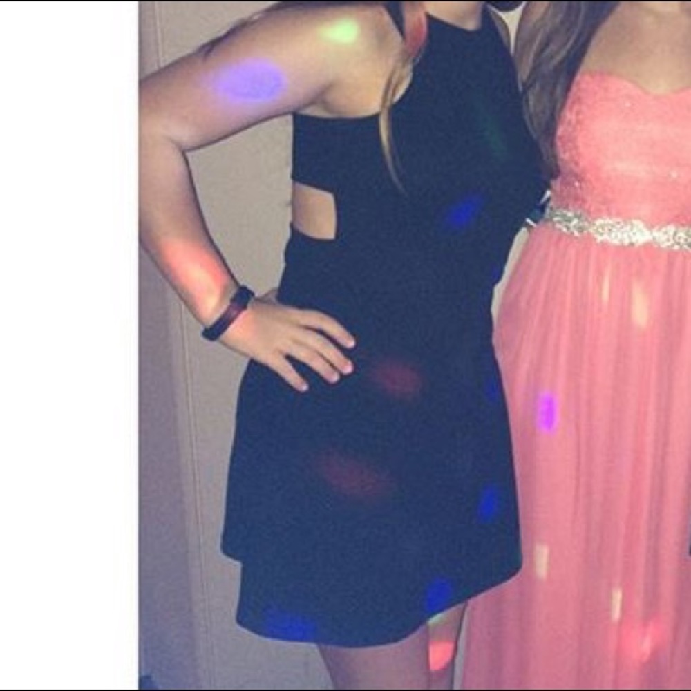 Classic black dress
